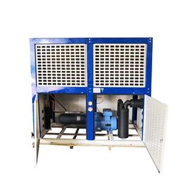 Ar de poupança de energia estrutura compacta de grande volume de condensação de refrigeração da unidade
