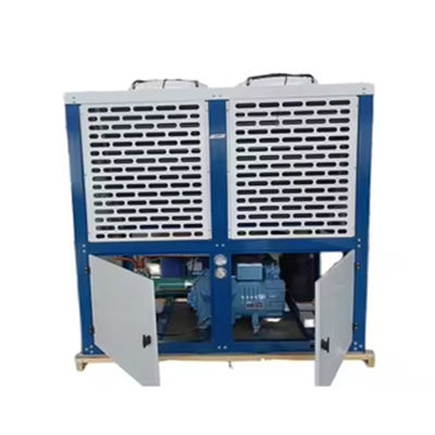 Unidade frigorífica refrigerada a ar Bitzer frigorífico automático de núcleo motor bomba de calor de troca de condensado casa Restaurante
