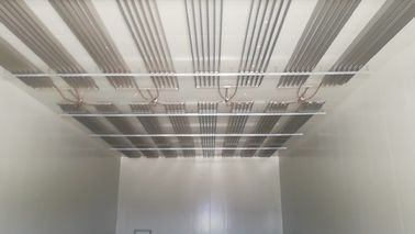 Dimensão personalizada da sala fria economia de energia pré-fabricada de grande resistência
