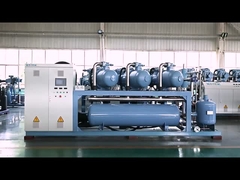 Mecanismo de pressão de ar de parafuso combinado de alto desempenho Vendas personalizadas para unidades de condensação Refrigeração